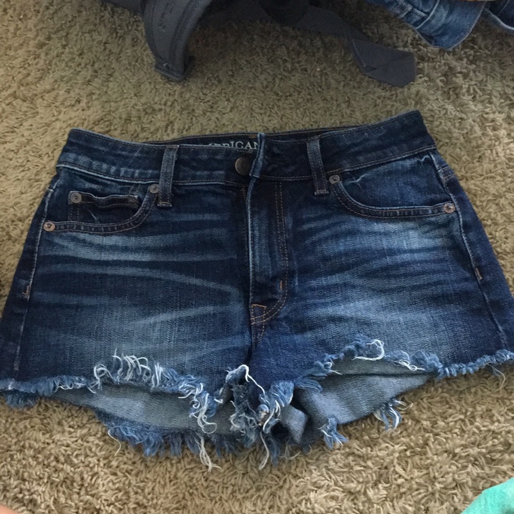 High Waisted AEO Shorts